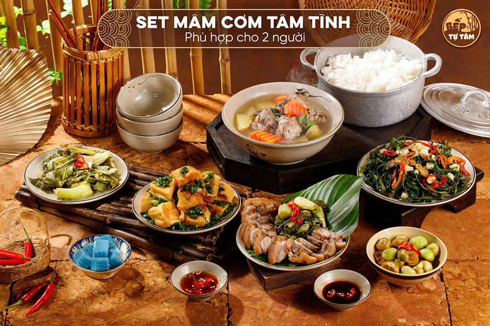 Sét Mâm Cơm Tâm Tình