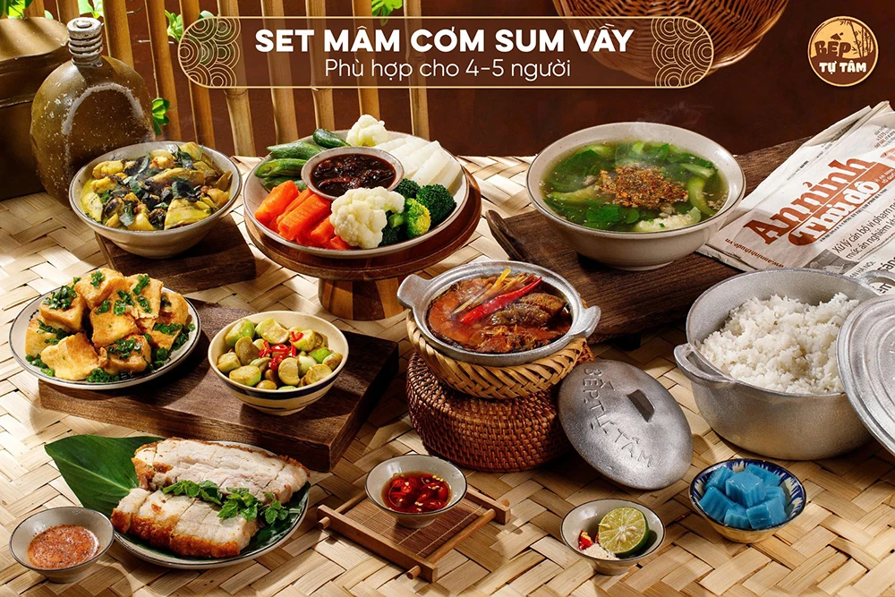 Sét Mâm Cơm Sum Vầy